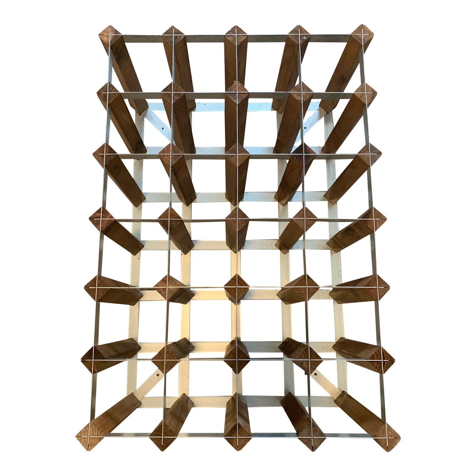 Mid 20th Century MidCentury Modern Farrow & Jackson Wood Metal 24