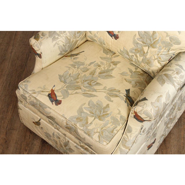 Jessica Charles Custom Upholstered Lounge Rocker For Sale - Image 9 of 12
