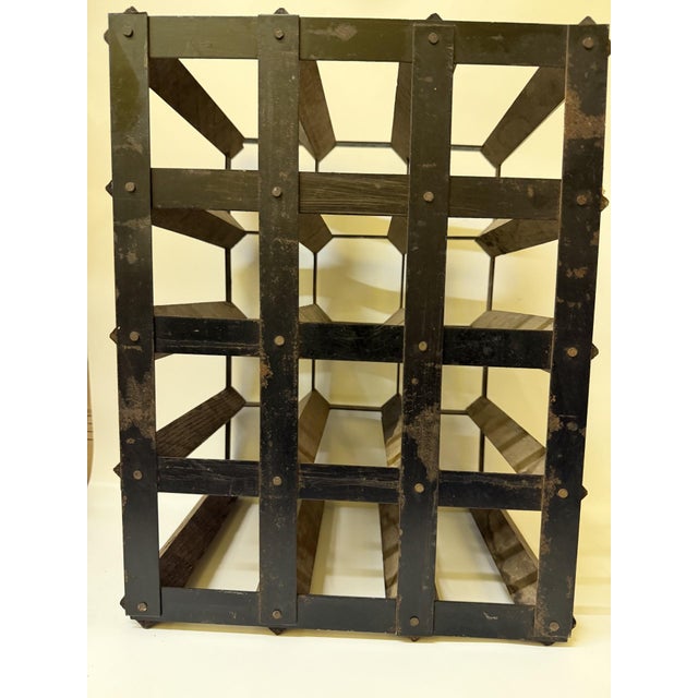 Bring an authentic touch of industrial history to your tabletop, bar, or kitchen counter with this vintage 12-bottle...