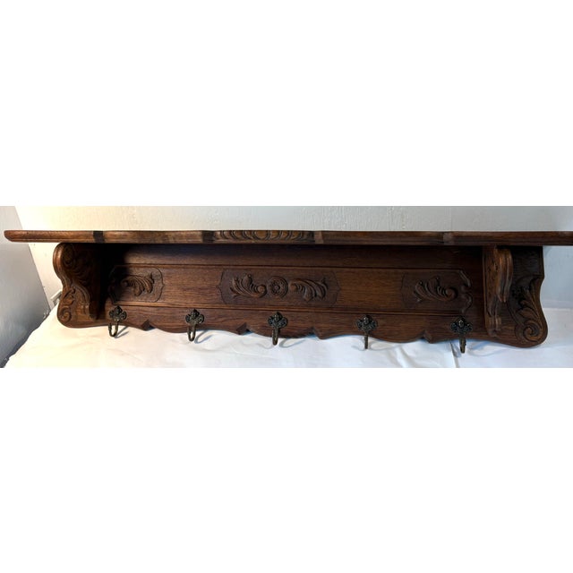 Beautiful French pot rack. Used originally for hanging brass pots, these make great coat and hat racks.