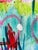 1970s Abstract Painting on Canvas Board Invincible Hearts II For Sale - Image 5 of 5