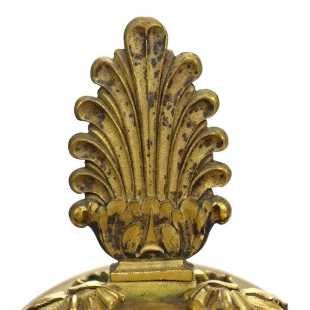 French Chelsea Neoclassical Gilt Bronze & Marble Mantle Clock Girandole Set For Sale - Image 4 of 18