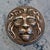 Late 20th Century Pair of Vintage Cast Bronze Lion Head Paperweights For Sale - Image 5 of 10