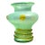 Vintage Italian Hand Blown Glass Vase For Sale