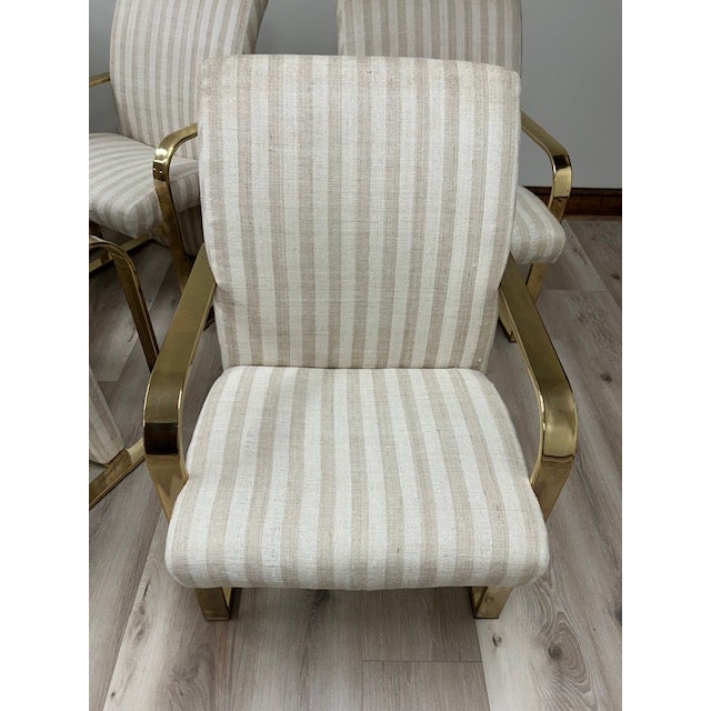 2010s Thayer Coggin designed by Milo Baughman Mid-Century Modern Chairs For Sale - Image 5 of 7