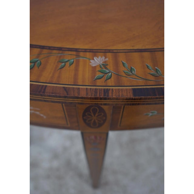 Wellington Hall Adams Paint Decorated Console Table For Sale In Philadelphia - Image 6 of 12
