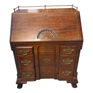Antique Mahogany Secretary Desk For Sale