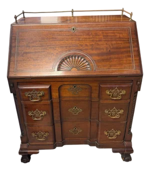 Antique Mahogany Secretary Desk