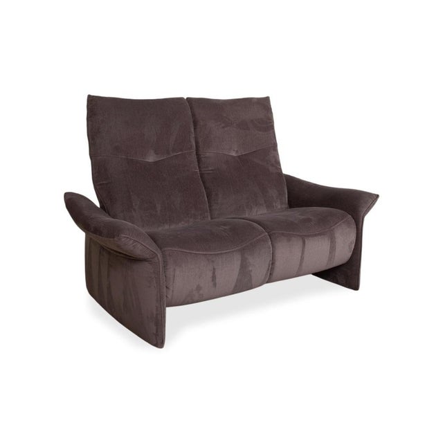 Varia 2057 Fabric Two-Seater Grey Taupe Sofa with Manual Function by Mondo For Sale - Image 4 of 15