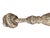 Mid 20th Century Vintage Brass Rope and Tassel Bottle Opener For Sale - Image 5 of 9