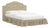 Stoffer Home x Cloth & Company Thelma Ruffle Platform Bed in Geogian Vine Dijon, Queen For Sale