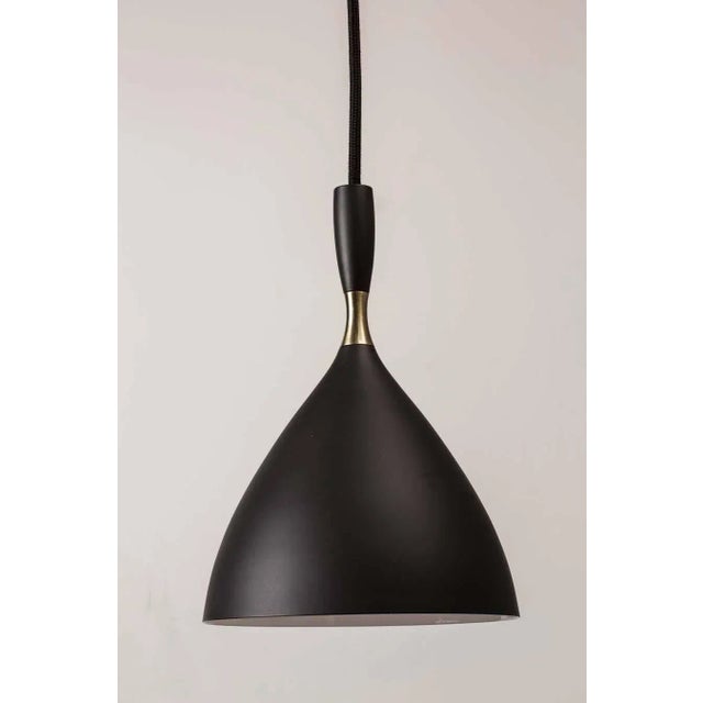 Metal Birger Dahl Pendant in the Style of Stilnovo - Set of 5 For Sale - Image 7 of 7