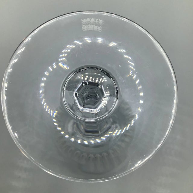 Transparent Waterford Water Goblets "Hanover" - A Pair For Sale - Image 8 of 13