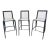 Richard Frinier for Brown Jordan "Still" Bar Stools, Set of 3 For Sale