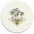 Wood Vintage "Safari Serenade" Circular Placemats - Set of 4 For Sale - Image 7 of 11