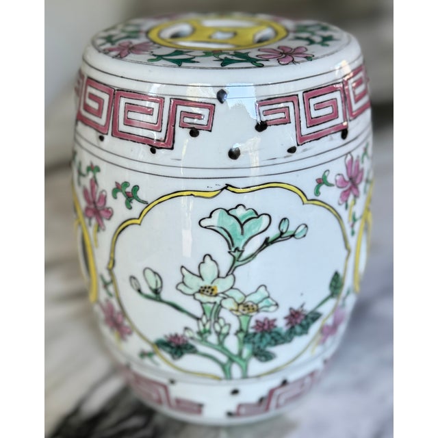 Petite Garden Stool Plant Stand For Sale In Seattle - Image 6 of 10