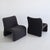 1980s 1980s Slipper Chairs by Preview, a Pair For Sale - Image 5 of 5