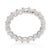 Modern Lugano 2.00 Carat Diamond 18k White Gold Eternity Band, Size 6.25 For Sale - Image 3 of 6