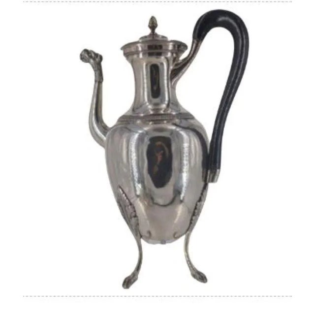 Early 21st Century Sterling Silver Coffee/Tea Pot With Animal Spout For Sale In San Diego - Image 6 of 6