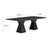 Black Nolan Black Wood Dining Table For Sale - Image 8 of 9