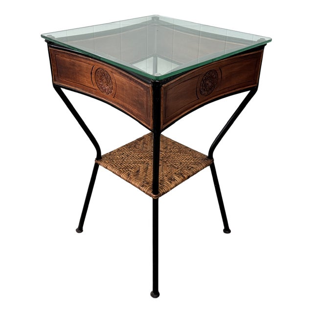 Vintage Bedside Table, 1950s For Sale