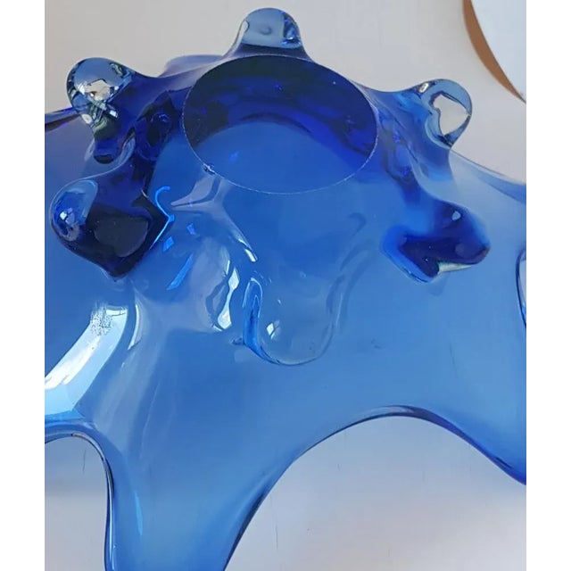 Mid-Century Modern Murano Sommerso Uran Glass Bowl, 1950s For Sale - Image 3 of 6