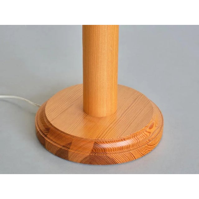 Tall Nybro Armaturfabric Floor Lamp in Pine Wood, Sweden, 1960s For Sale - Image 12 of 13
