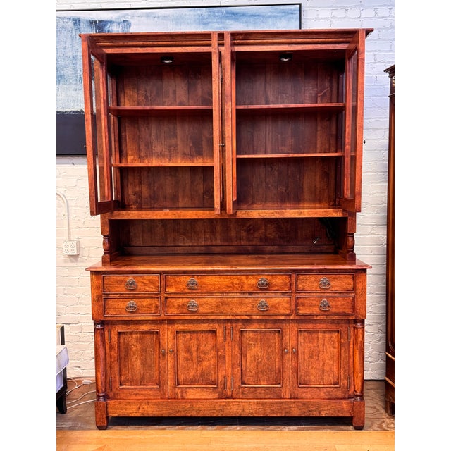 Bausman & Company Display Cabinet, Model 9240 + 9251 For Sale - Image 4 of 12