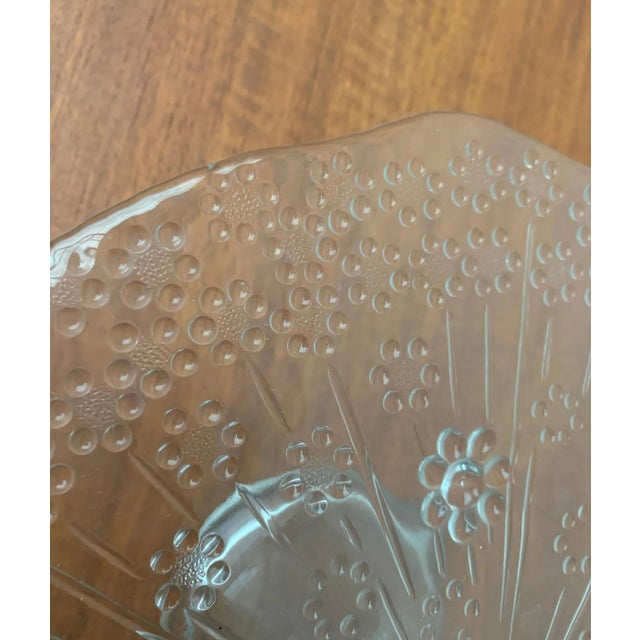 Vintage Scandinavian Glass Cake Plate Stand For Sale - Image 10 of 18