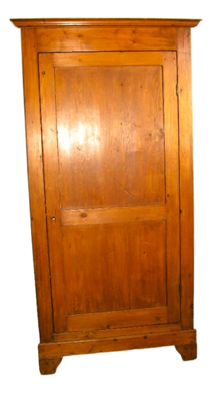 Antique Corner Cabinet in Fir, 1890s