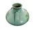 6”Diam x 4”H An exquisite artifact of mid-century American craftsmanship, this low-slung, dual-handled ceramic vase...