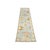 Gold 21st Century Turkish Oushak 2X10 Gold, Gray & Ivory, Handmade Runner Rug #1144115 For Sale - Image 8 of 12