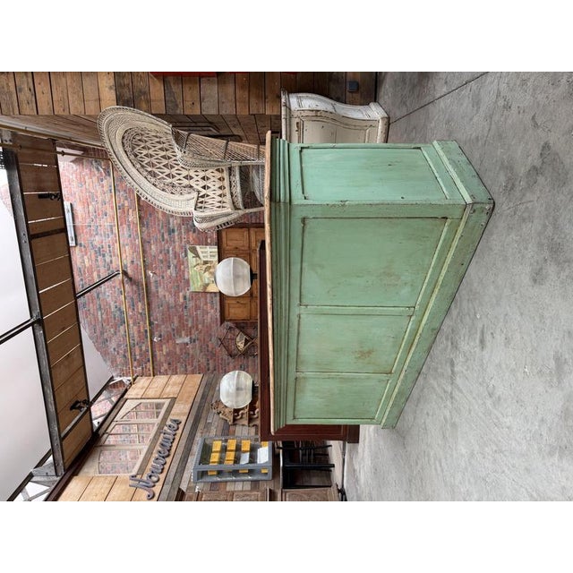 Antique Wooden Florists Counter For Sale - Image 3 of 14