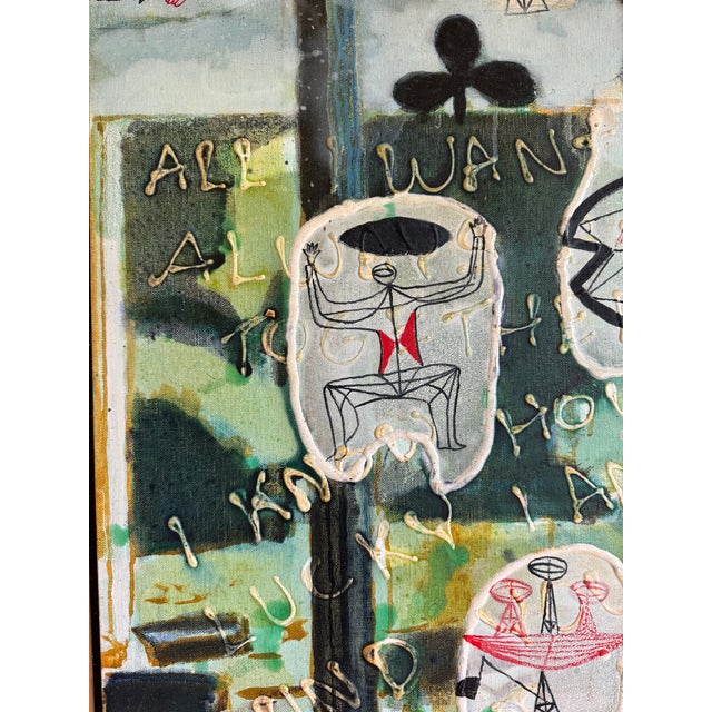 2000 - 2009 Walter Myers “Furmaid” Large-Scale Figurative Oil on Canvas, Signed and Dated 2007 For Sale - Image 5 of 11