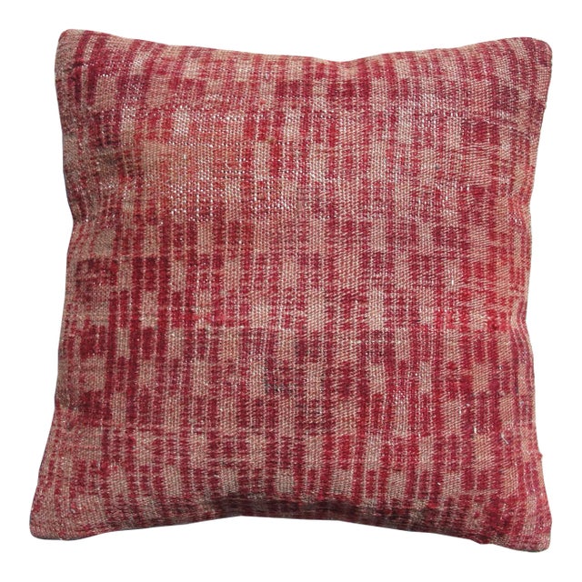 1970s Turkish Kilim Pillow Cover For Sale