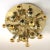 Gold Mid-Century German Atomic Ceiling Lamp in Brass by Friedrich Becker for Cosack, 1970s For Sale - Image 8 of 10