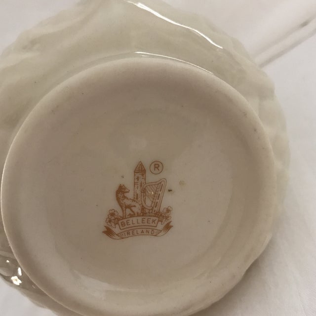 Belleek Blue Thistle Tulip Vase Chairish