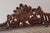 Maitland Smith George III Style King Size Mahogany Tester Canopy Bed For Sale - Image 10 of 18