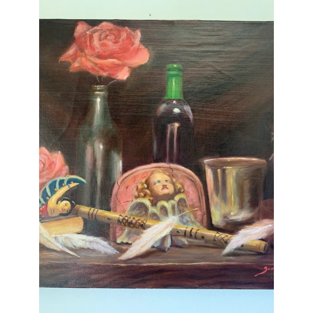 2010s Contemporary Realist Still Life Oil Painting by Scott Hague For Sale - Image 5 of 11