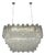 Oval Tronchi Murano Glass Chandelier by Simoeng for Simoeng For Sale