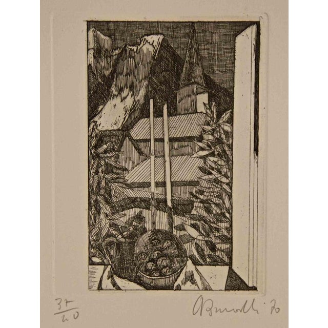 Hand signed and numbered. Edition of 40 prints. Reference: Catalogue Battisti n.62. Armando Buratti (Rome, 1924), is an...