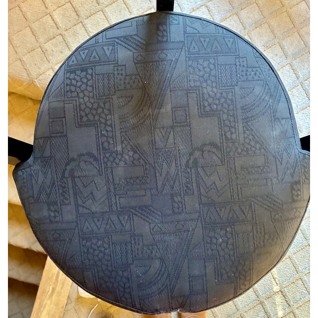 Pace Collection Bar Stools — Set of 3 — Black Lacquer & Chrome For Sale In Los Angeles - Image 6 of 12