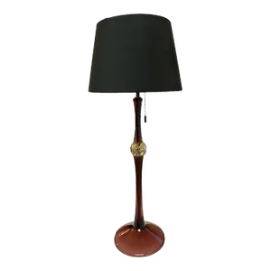 Donghia Murano Glass Table Lamp, Signed John Hutton, C. 1990