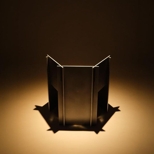 Custos Aluminium Ottoman by Bureau of Entropy For Sale - Image 9 of 10