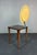 Sawaya & moroni, milan, chair with pierced round backrest, maple veneer and aluminum chair by sawaya & moroni, milan....
