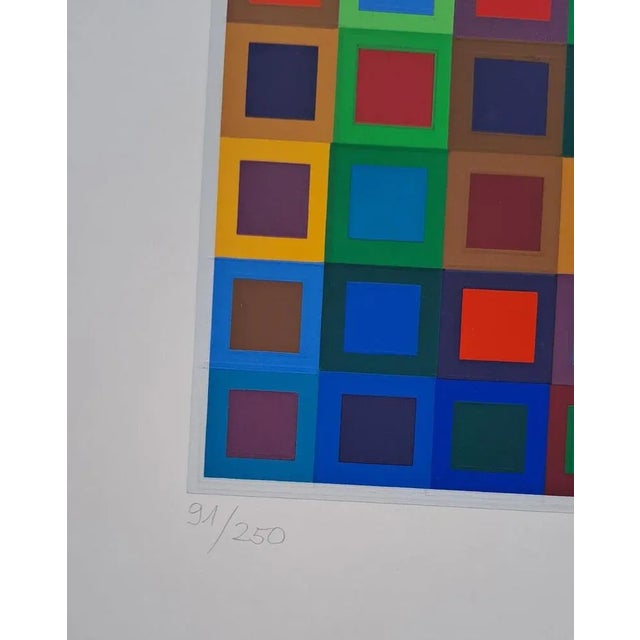 Victor Vasarely, Koska MC, 1970, Original Screenprint For Sale - Image 9 of 10
