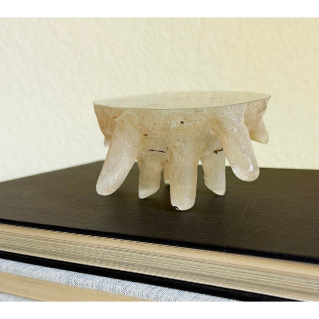 Hank Murta Adams Style Cast Glass Sculpture For Sale - Image 10 of 11
