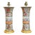 Oriental Style Porcelain Table Lamps For Sale