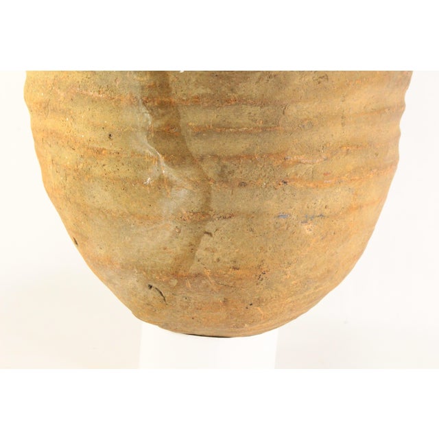 Spanish Colonial Redware Terracotta Amphorae Jar for Fine Wines For Sale - Image 12 of 18
