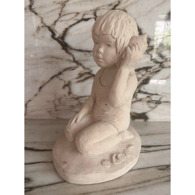Beach Girl Plaster Figurine For Sale In Miami - Image 6 of 6